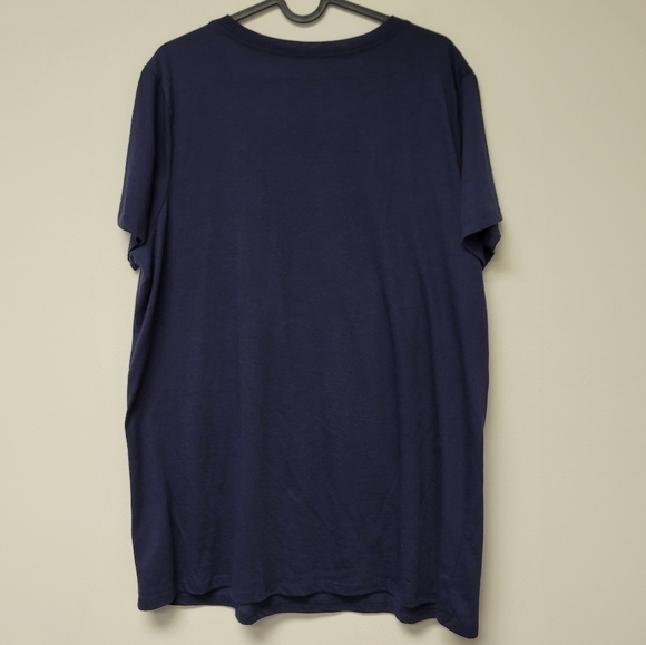 Torrid Back To The Future Roads Crew T-shirt Navy Blue 1X - Picture 3 of 7